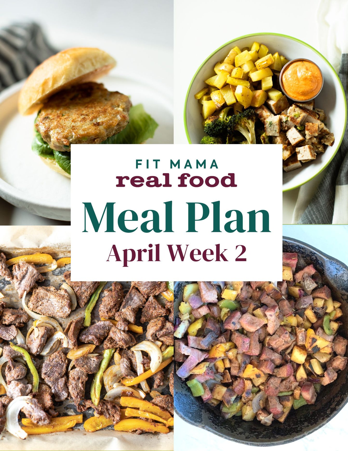 April Single Week Meal Plan - Week 2