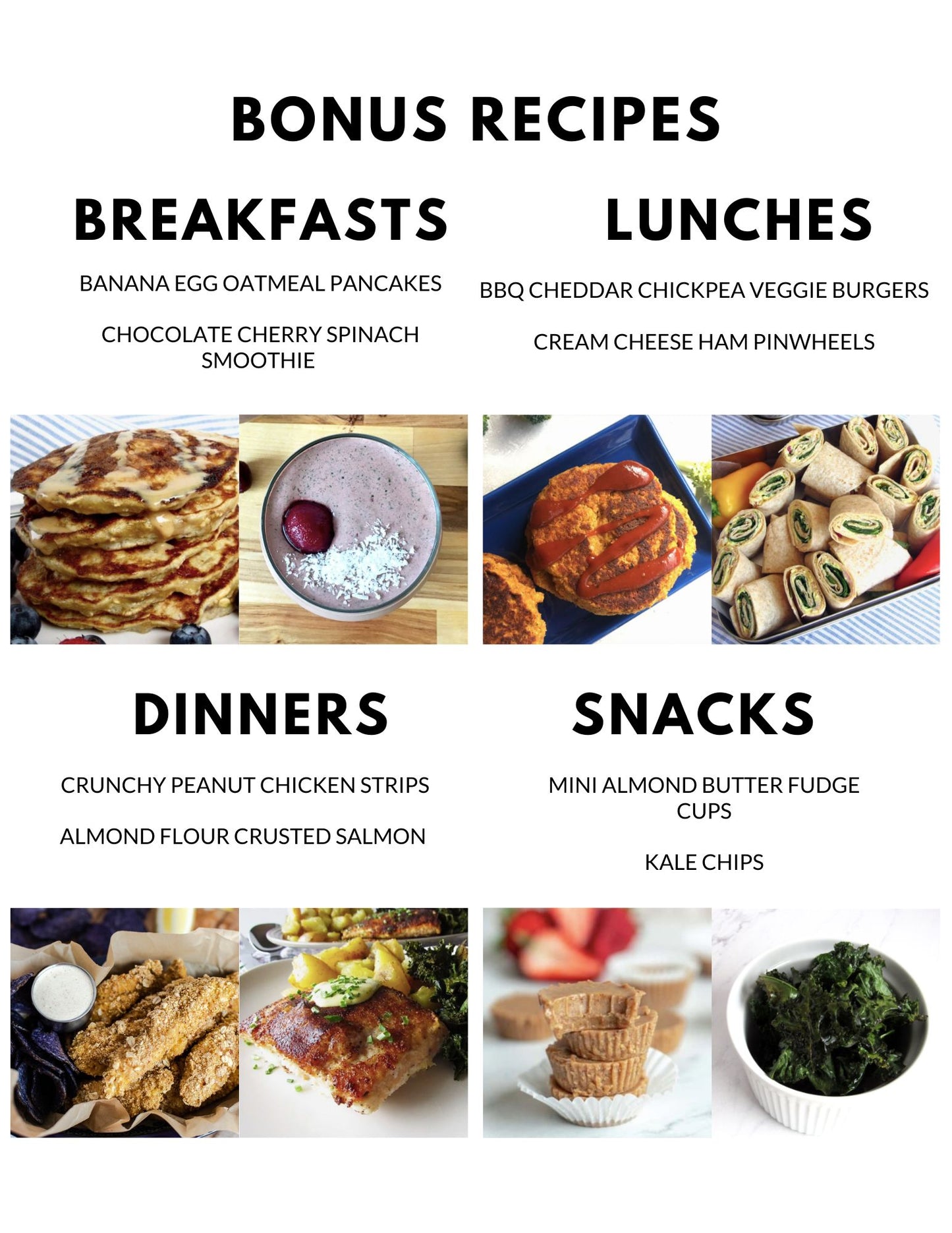 October Meal Plan - Full Month