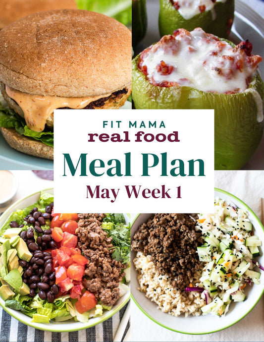 May Single Week Meal Plan - Week 1