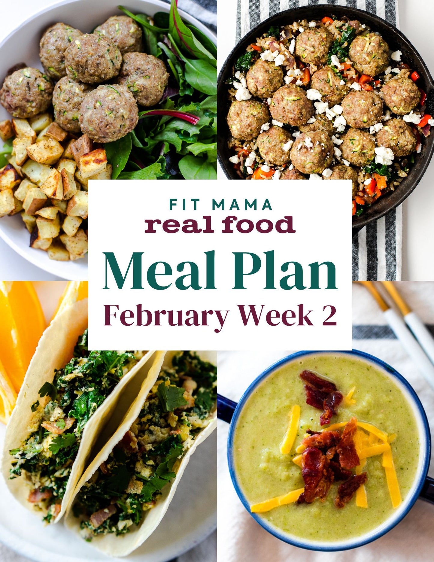 February Single Week Meal Plan - Week 2