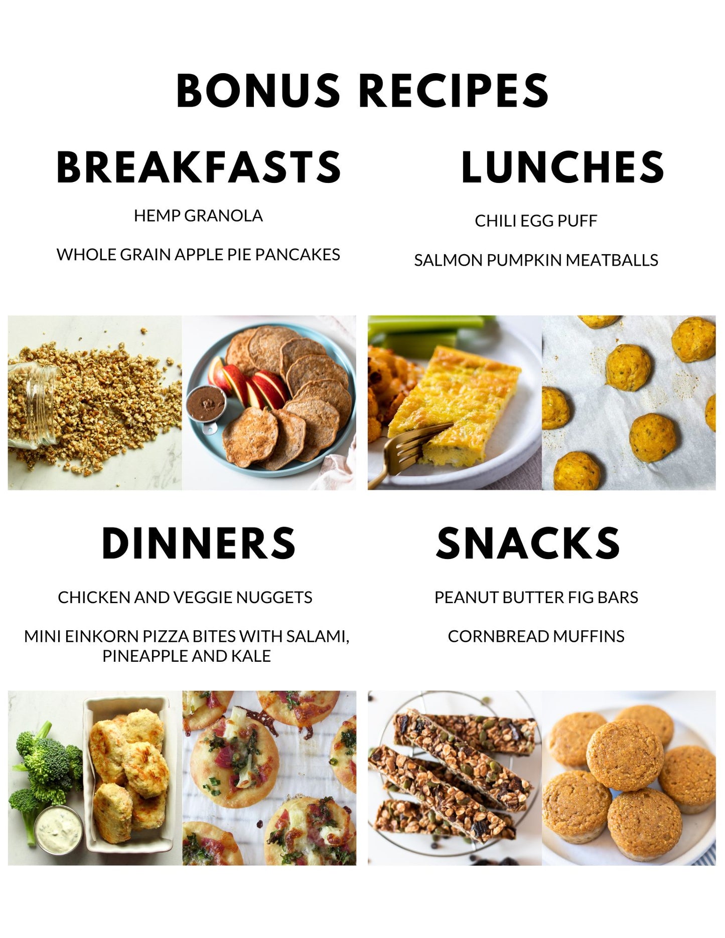 November Meal Plan - Full Month