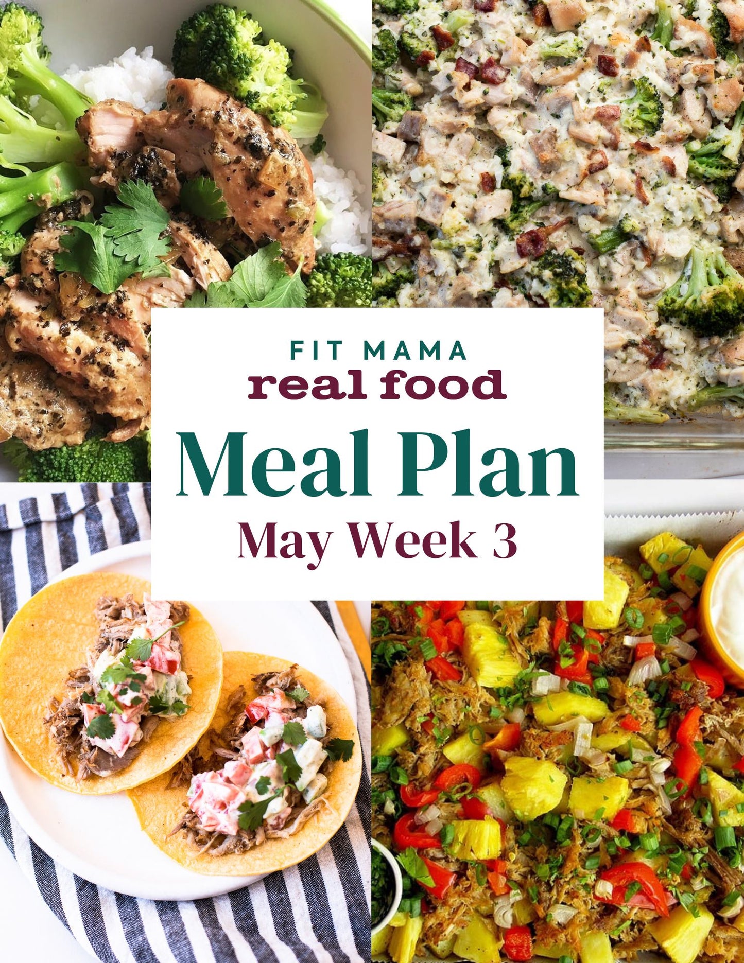 May Single Week Meal Plan - Week 3