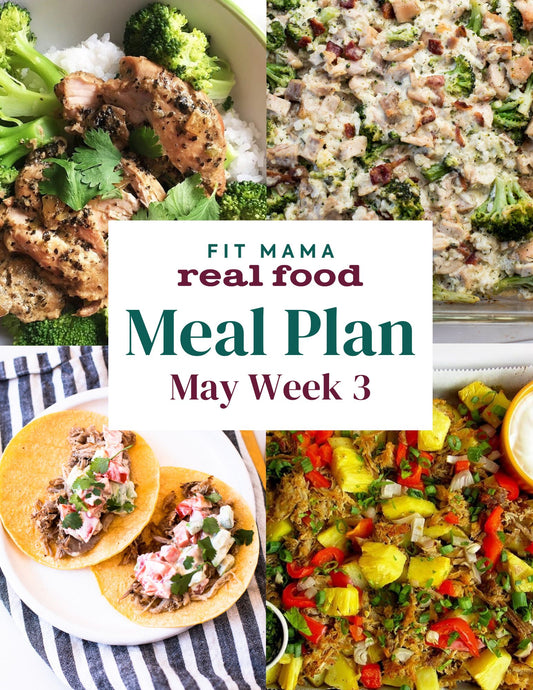 May Single Week Meal Plan - Week 3