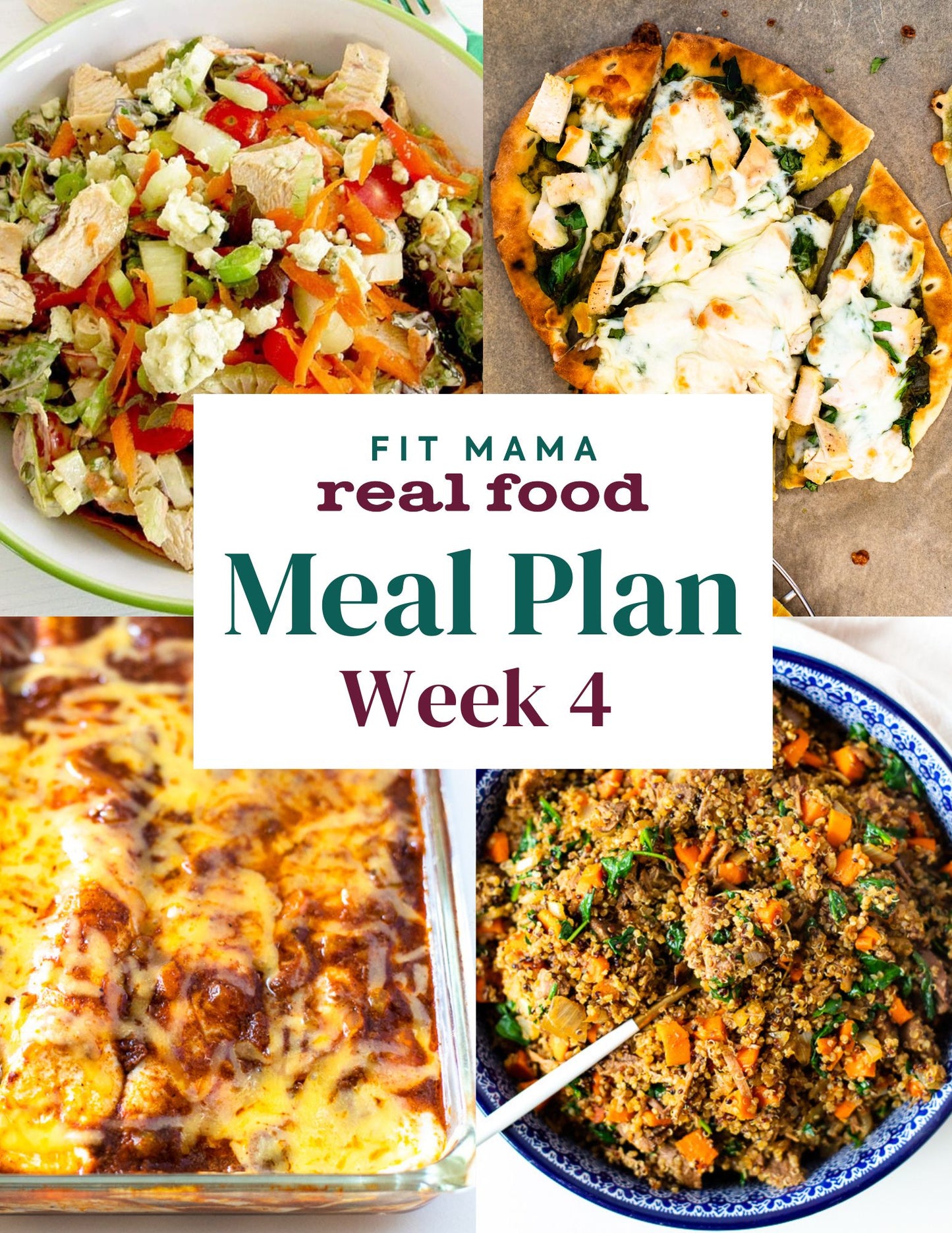 January Single Week Meal Plan - Week 4