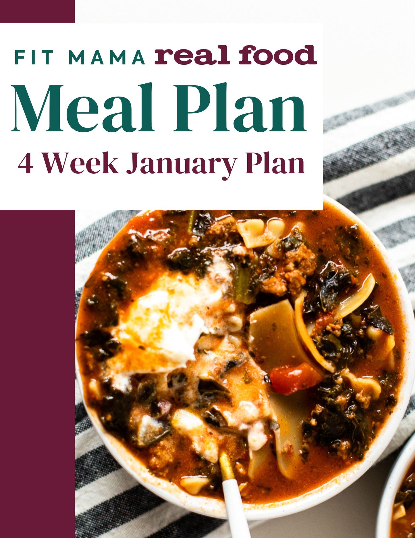 January Meal Plan - Full Month