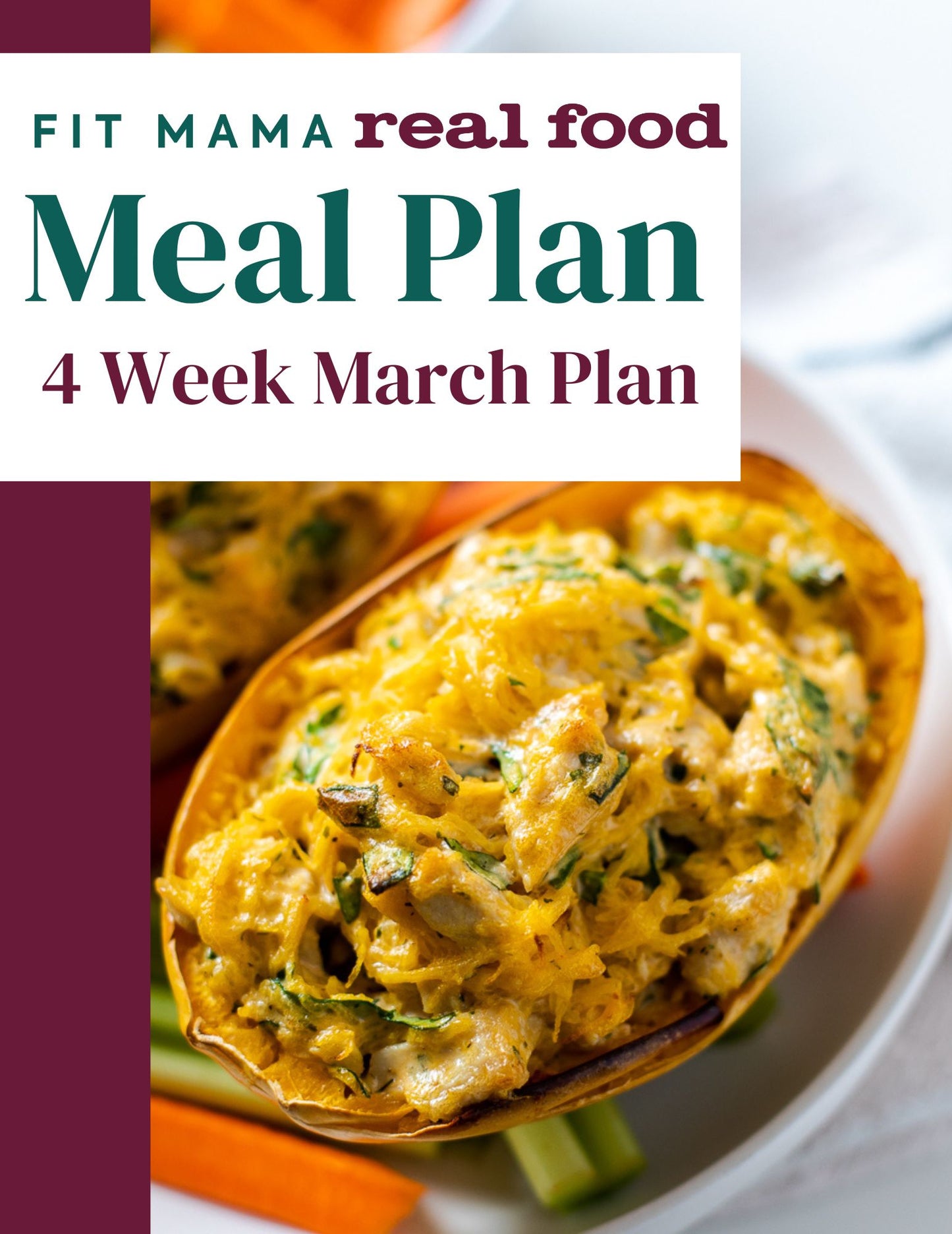 March Meal Plan - Full Month